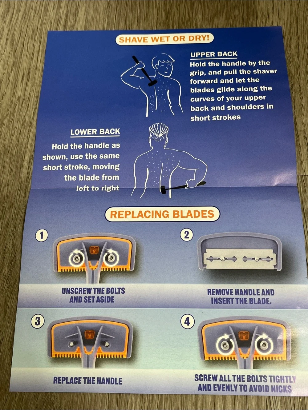 Bro shaver 3.0 back hair shaver